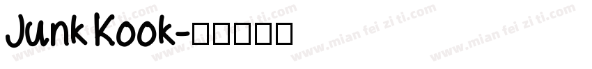 Junk Kook字体转换